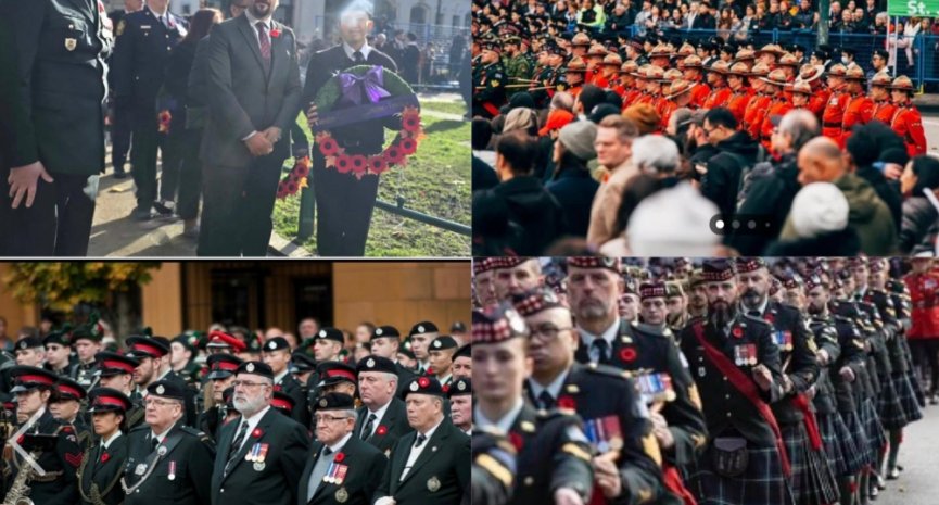 Consul General Ramin Manawi attends Remembrance Day Ceremony in Vancouver