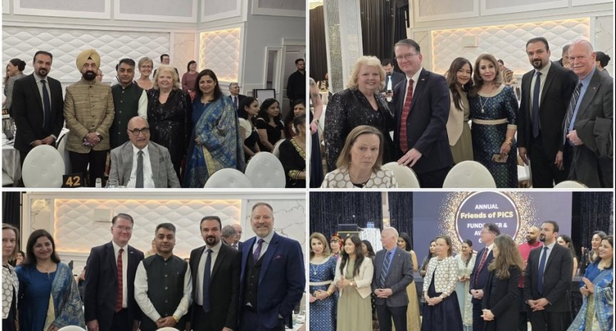 Consul General Ramin Manawi attends the Friends of PICS Gala in Surrey, BC