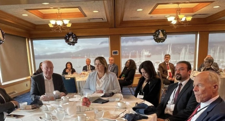Consul General Ramin Manawi attends Consular Corps of BC event with Burnaby Mayor Mike Hurley