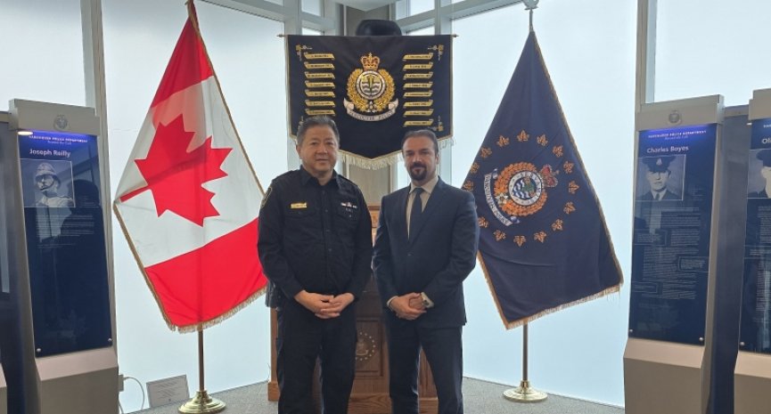 Consul General Manawi Meets with Deputy Chief Constable of Vancouver Police Department