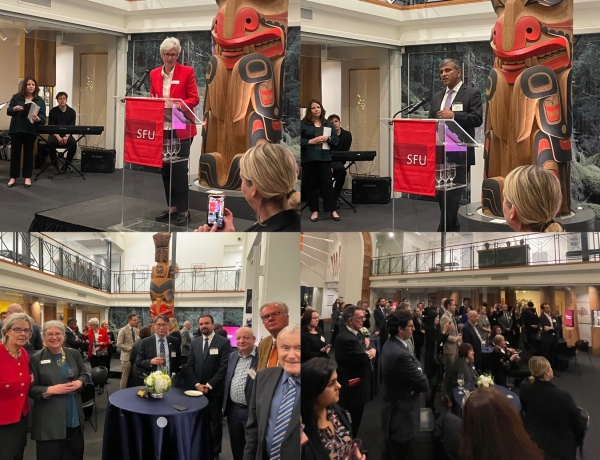 Consul General Manawi attends the SFU consular reception