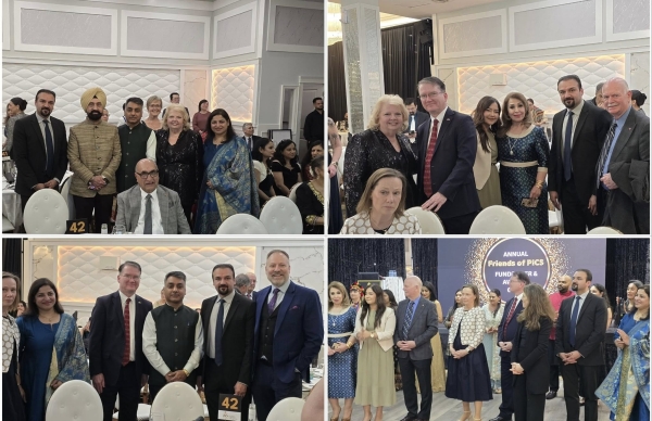 Consul General Ramin Manawi attends the Friends of PICS Gala in Surrey, BC
