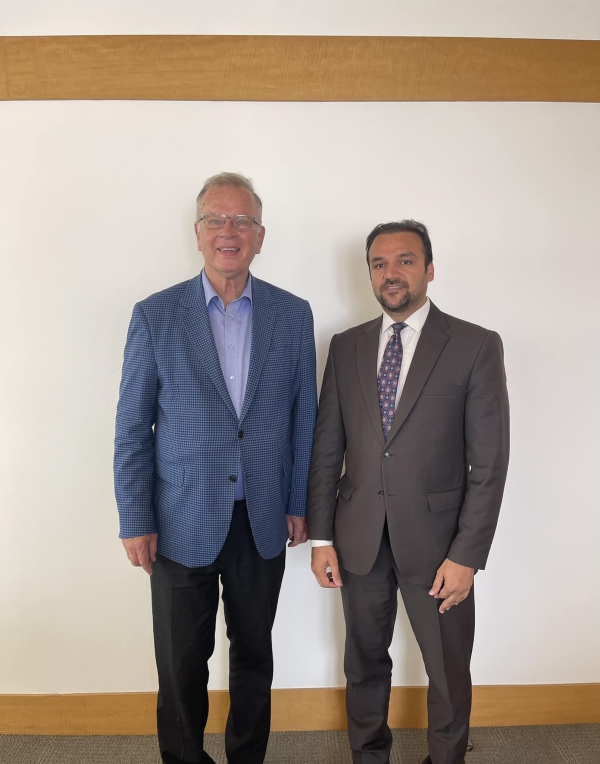 Consul General Ramin Manawi meets with Minister Bruce Ralston