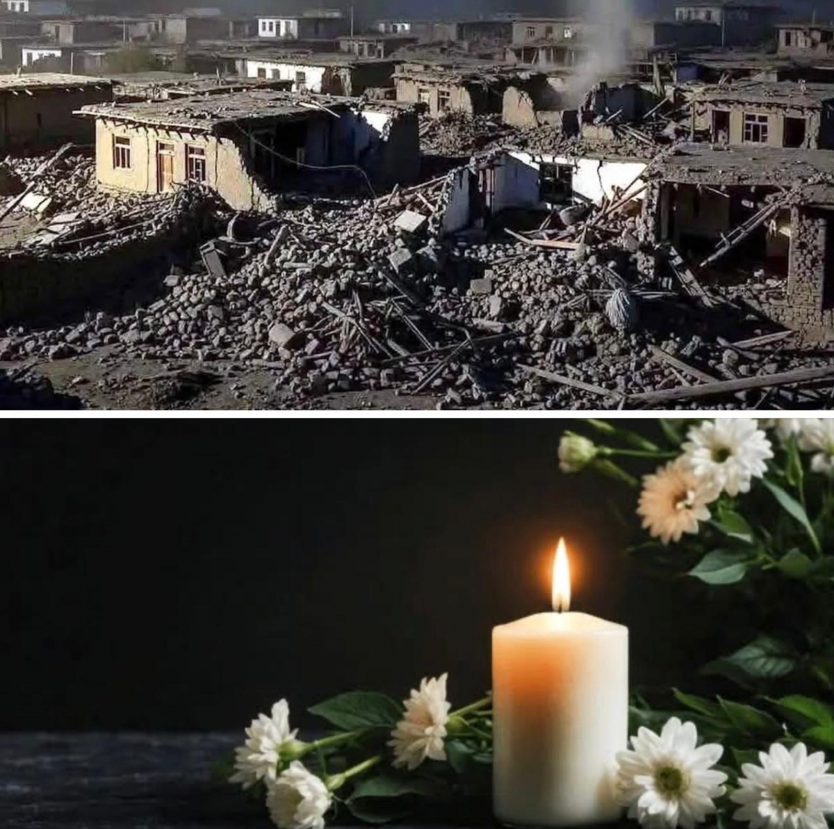 Afghanistan Flag at Half Mast, Condolence Book, and Statements on the devastating Earthquake in Afghanistan