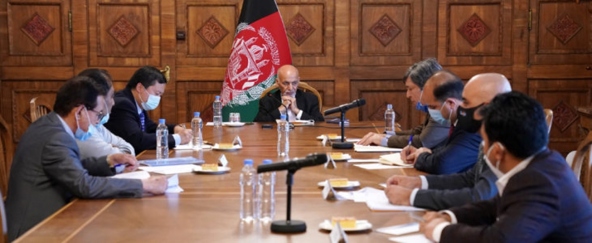 President Ghani Discusses Investments in Afghanistan with Chinese Investors