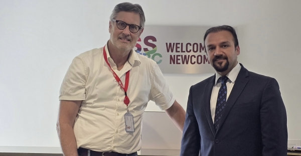 Consul General Manawi meets with Chris Friesen, COO of ISSofBC