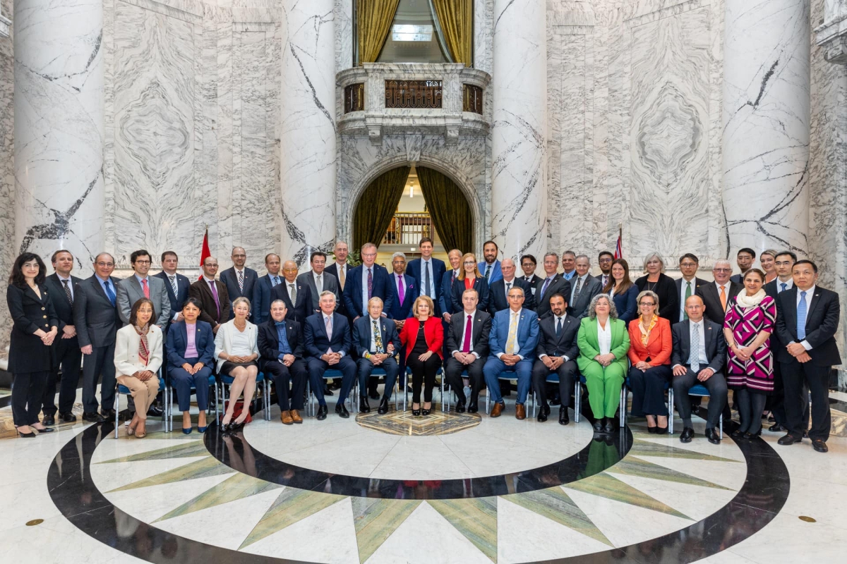 سفر رسمی هیئت نمایندگان قونسلی به شهر وکتوریا- Official visit of the Consular Corps to Victoria-BC