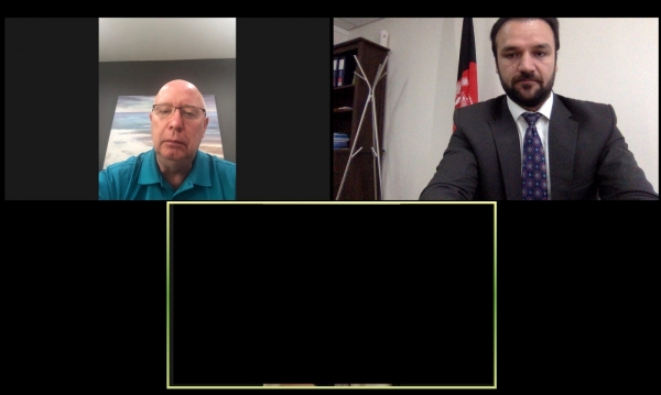 Consul General Ramin Manawi Meets With Mayor Mike Hurley