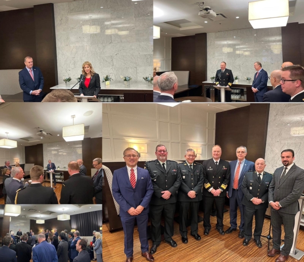 Consul General Manawi attends a reception hosted by Her Honour Wendy Cocchia, Lieutenant Governor of BC, and Dr. Ricardo Arredondo, Dean of the Consular Corps