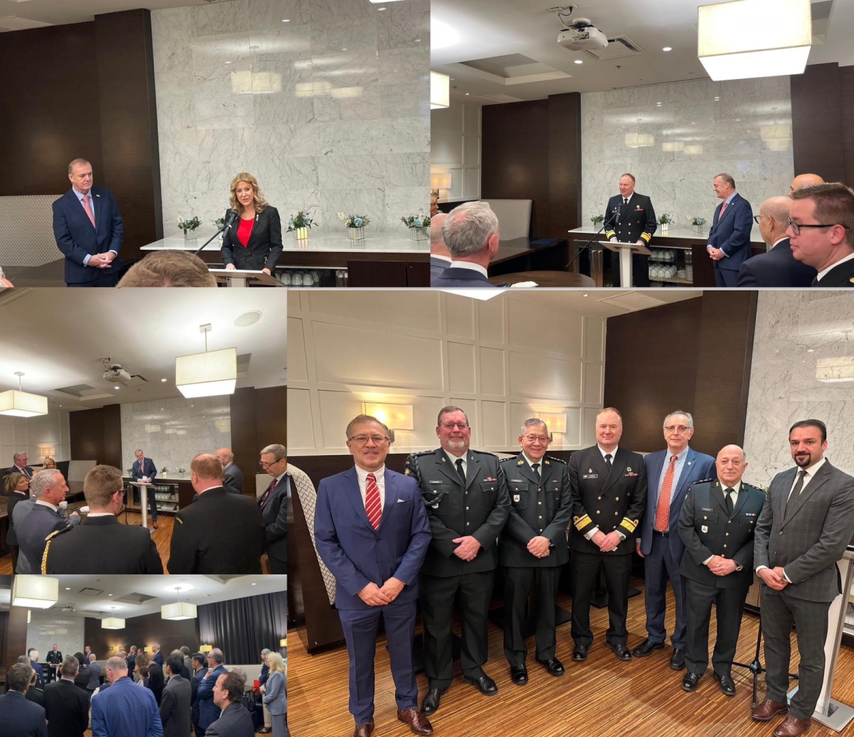 Consul General Manawi attends a reception hosted by Her Honour Wendy Cocchia, Lieutenant Governor of BC, and Dr. Ricardo Arredondo, Dean of the Consular Corps