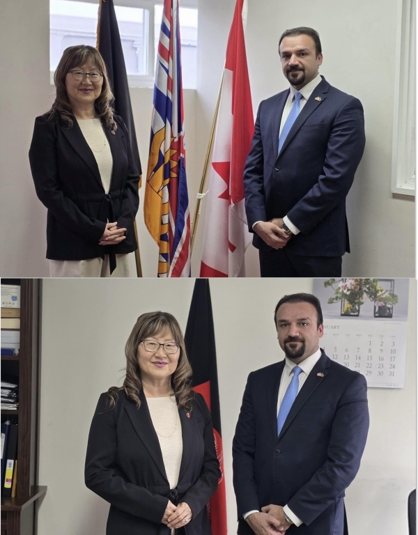 Consul General Ramin Manawi meets with the Honourable Senator Yonah Martin