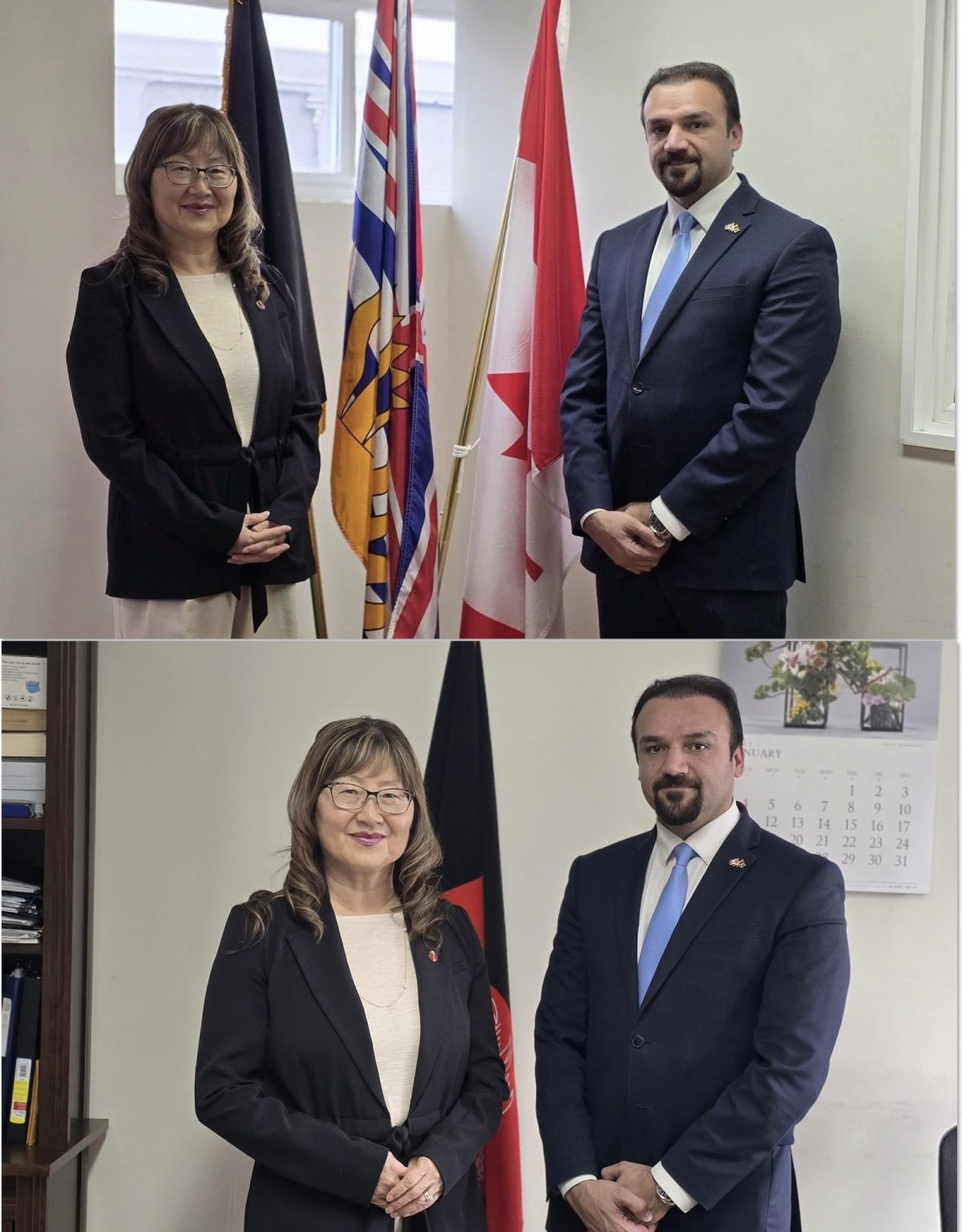 Consul General Ramin Manawi meets with the Honourable Senator Yonah Martin