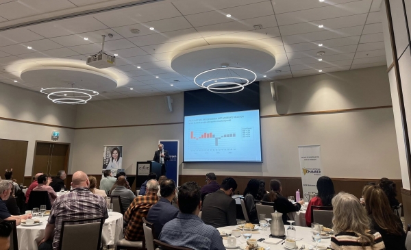 Consul General Manawi attends the Surrey Board of Trade (SBOT) tour on April 25, 2025