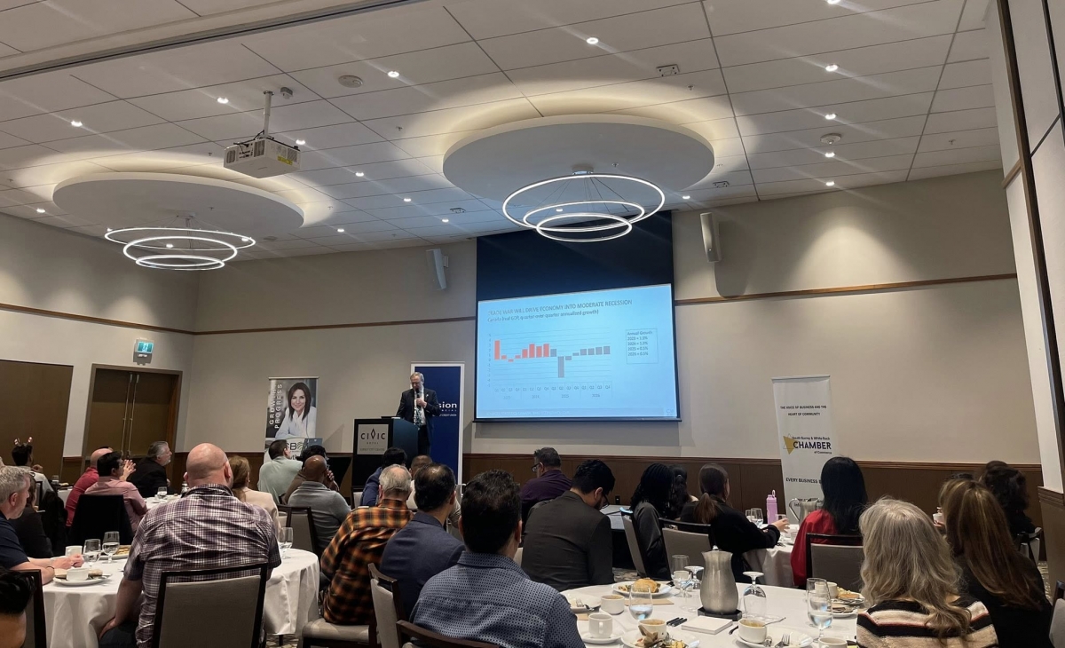 Consul General Manawi attends the Surrey Board of Trade (SBOT) tour on April 25, 2025