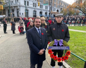 اشتراک در مراسم گرامیداشت از روز یادبود (Remembrance Day)